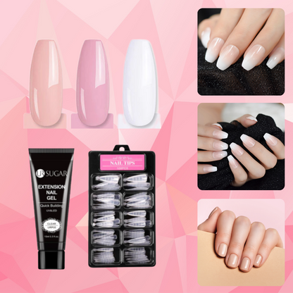 EasyNails Kit™ | Professionelle lange Nägel von zu Hause aus!