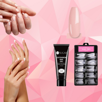 EasyNails-kit™ | Professionele lange nagels vanuit huis!