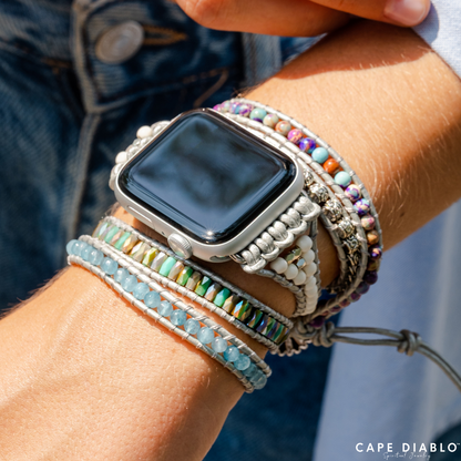 Pulsera Apple Watch protección Ocean Jasper