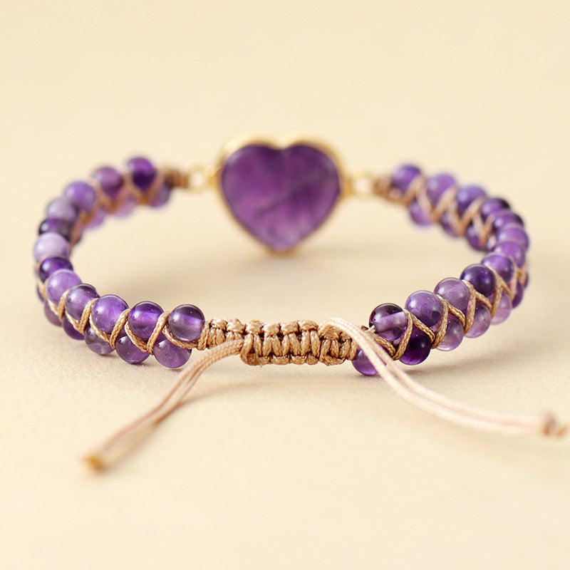 Pulsera de amor de amatista