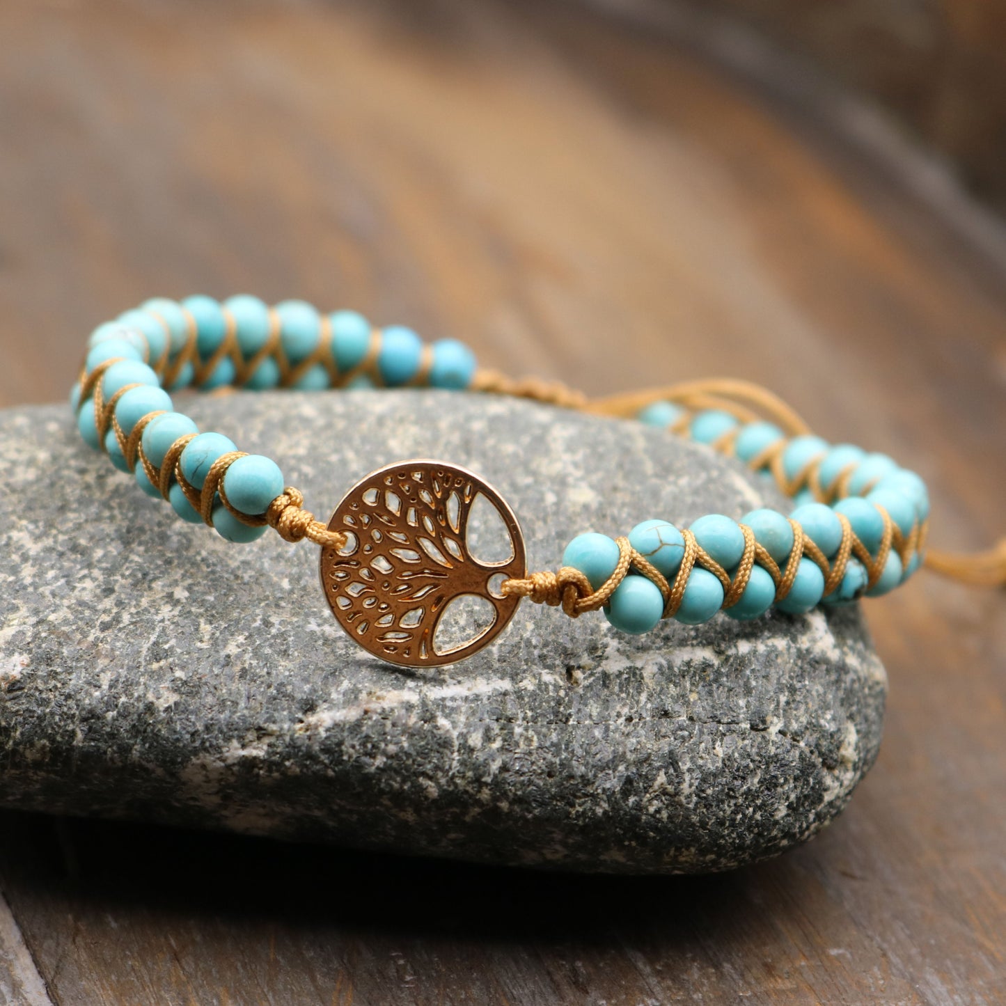 Bracelet Tree of Life Turquoise