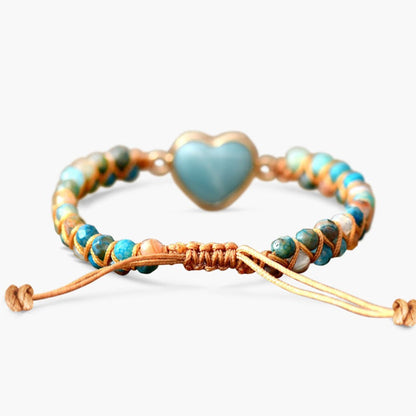 Pulsera Amor Protección Amazonita