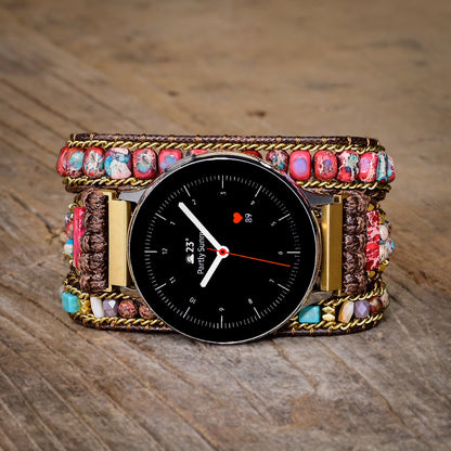 Cherry Emperor Samsung Galaxy watch strap