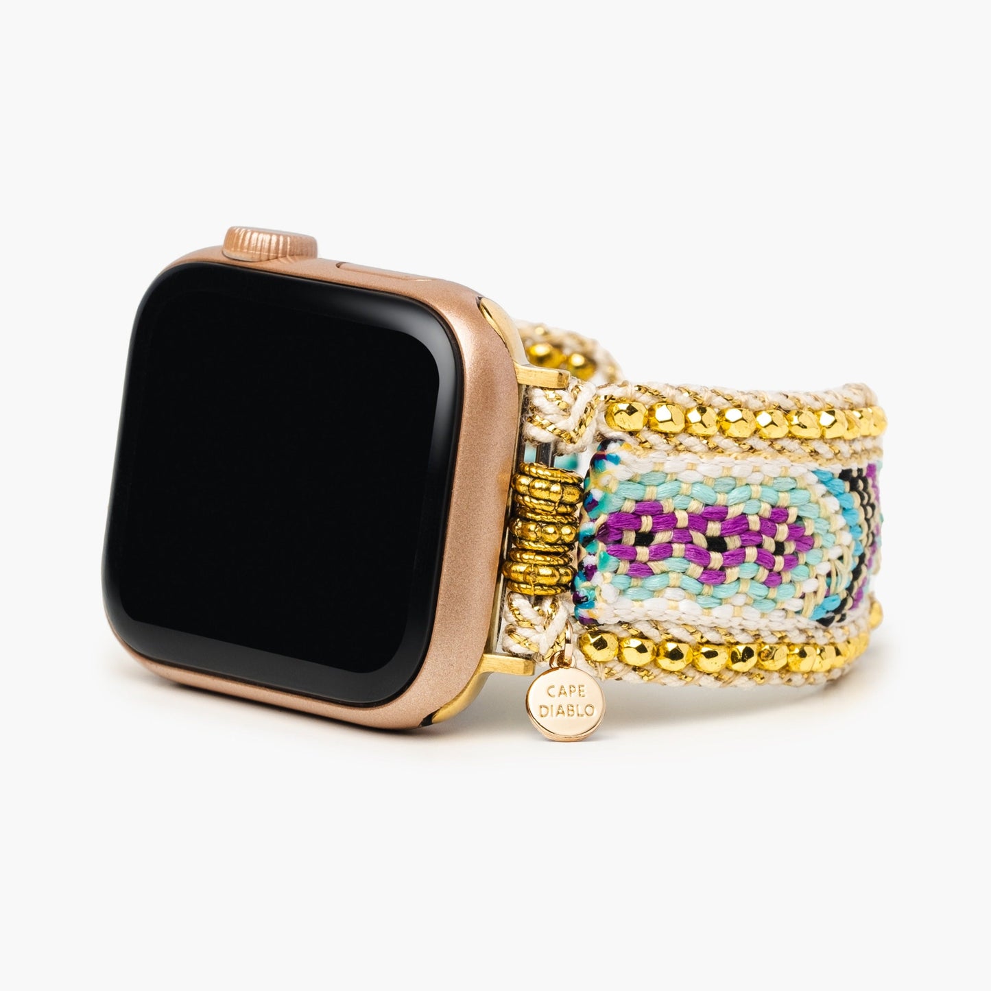 Golden Flower Apple Watch Band