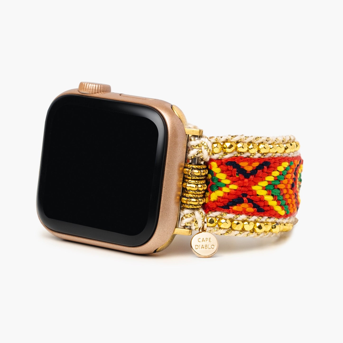 Bracelet Apple Watch Coucher de soleil en fleurs