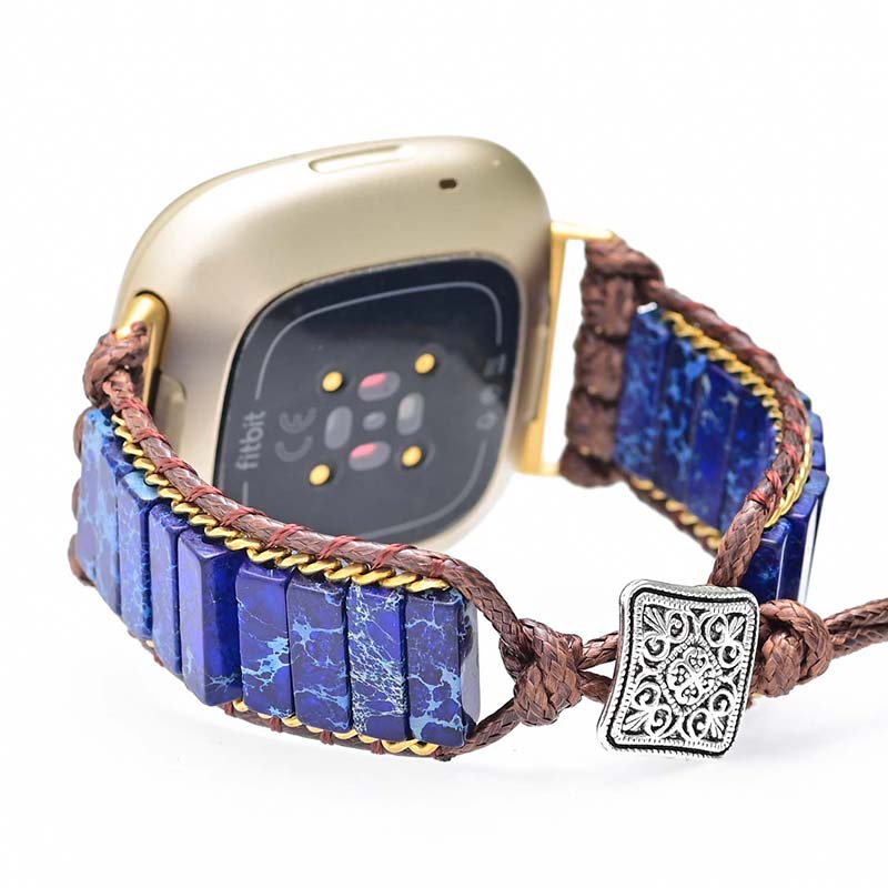 Bracelet de montre Fitbit Versa 2 azur lapis-lazuli