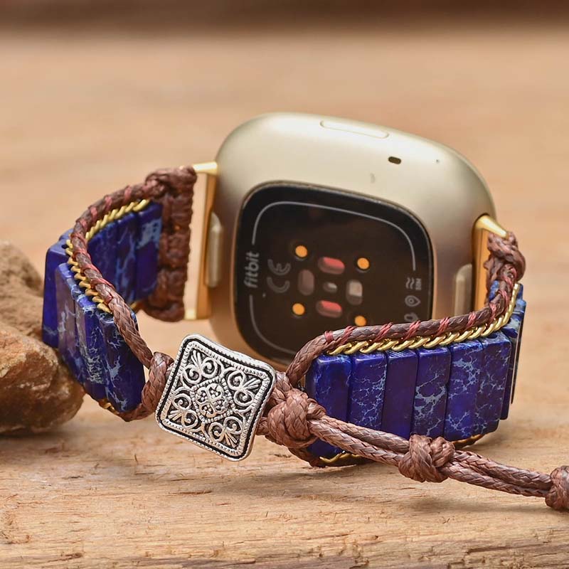 Bracelet de montre Fitbit Versa 2 azur lapis-lazuli