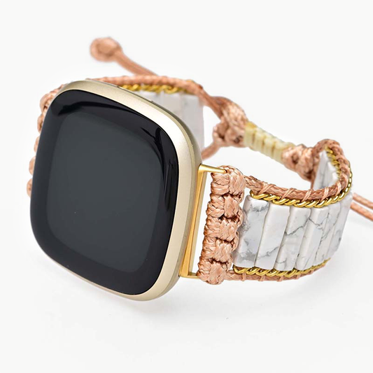 Celestial Howlite Fitbit Versa 2 watch band