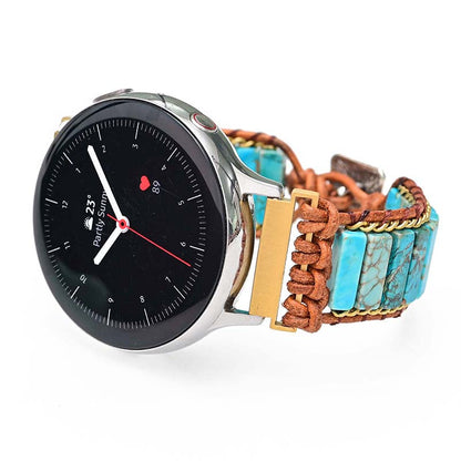 Bracelet pour montre Samsung Galaxy Turquoise Native