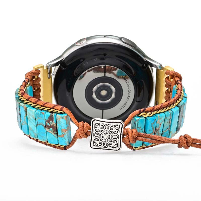 Native turquoise Samsung Galaxy watch bracelet