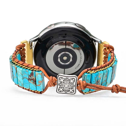 Bracelet pour montre Samsung Galaxy Turquoise Native