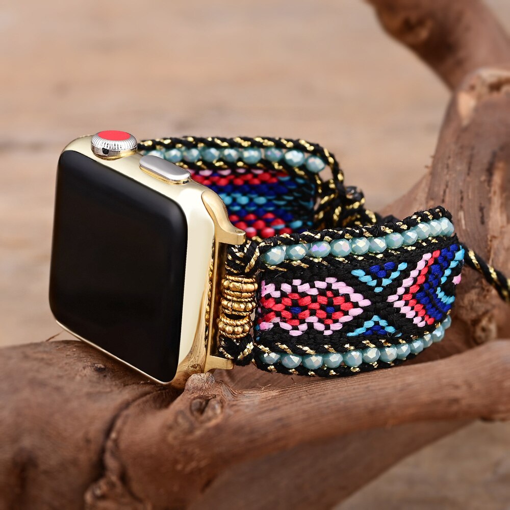 Pulsera Apple Watch color rubor medianoche