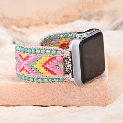 Roze limonade Apple Watch-bandje