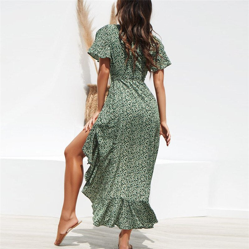 MTS™ Boho Maxi Dress - En vacker och luftig sommarklänning