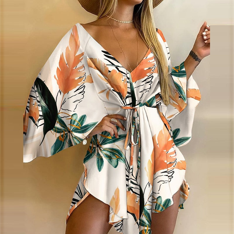 MTS™ Flower Kimono | Gå efter et muntert look denne sommer!