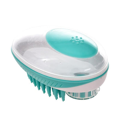 MTS™ 2-in-1 Soap Dispenser Massage Brush | A clean and happy dog!