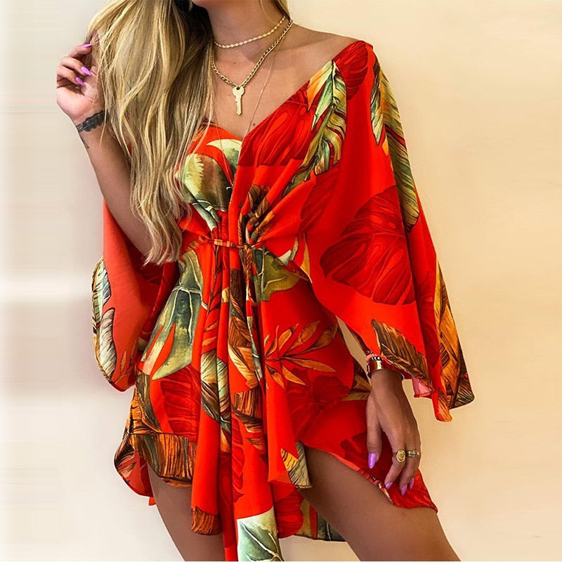 MTS™ Flower Kimono | Gå efter et muntert look denne sommer!