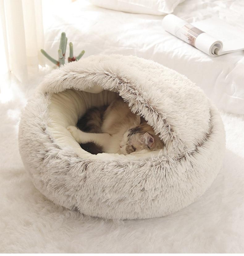 Cesta para perros y gatos MTS™ Minoes | El lugar más bonito para dormir para tu perro o gato