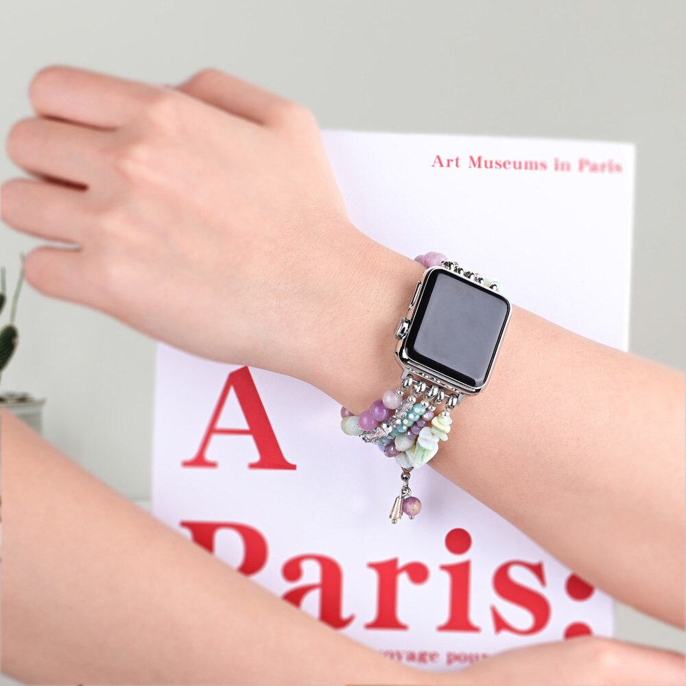 Bracelet Apple Watch extensible Rêves de bord de mer