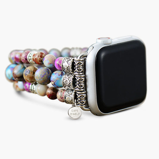 Armband Apple Watch Stretch Jaspe Intens