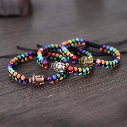 Pulsera de meditación del chakra de Buda