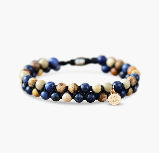 Sodalite Jasper Bracelet for Men