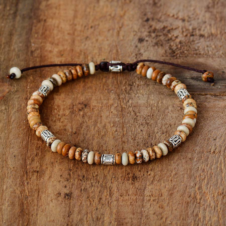 Tibetan Jasper Bracelet for Men