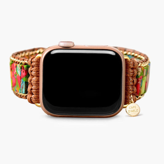 Bracelet Apple Watch Rainforest Jasper