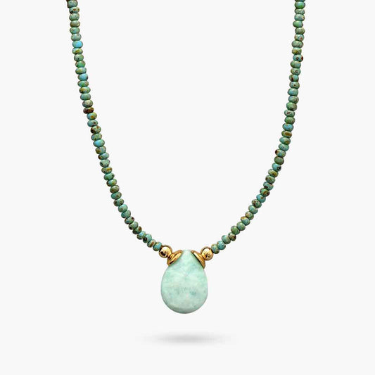 Helande energi Amazonite halsband