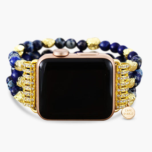 Emperor Jasper Royal Stretch Apple Watch Bracelet