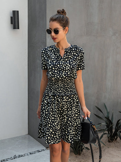 Robe léopard d'été MTS™ | Une robe vintage amusante pour l'été