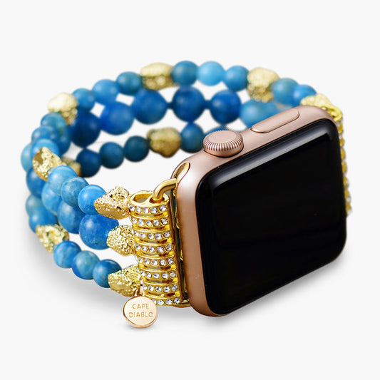 Bracelet Apple Watch extensible Glam apatite