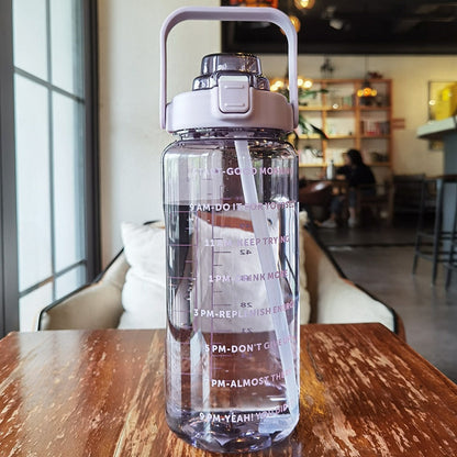 MTS™ Lilly Luxe Water Bottle | Stay hydrated in a motivated way!