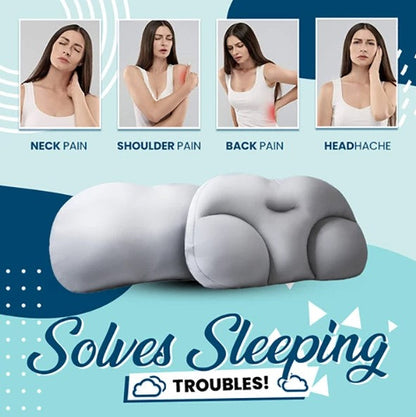 Almohada de nube™ | ¡Duerme siempre en la posición correcta y cómoda! | 50% DE DESCUENTO SOLO HOY