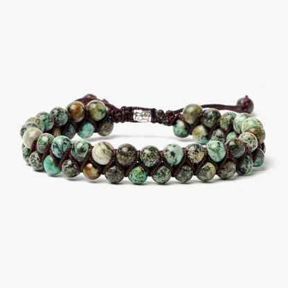 African Turquoise men's bracelet