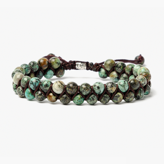 African Turquoise Herrenarmband