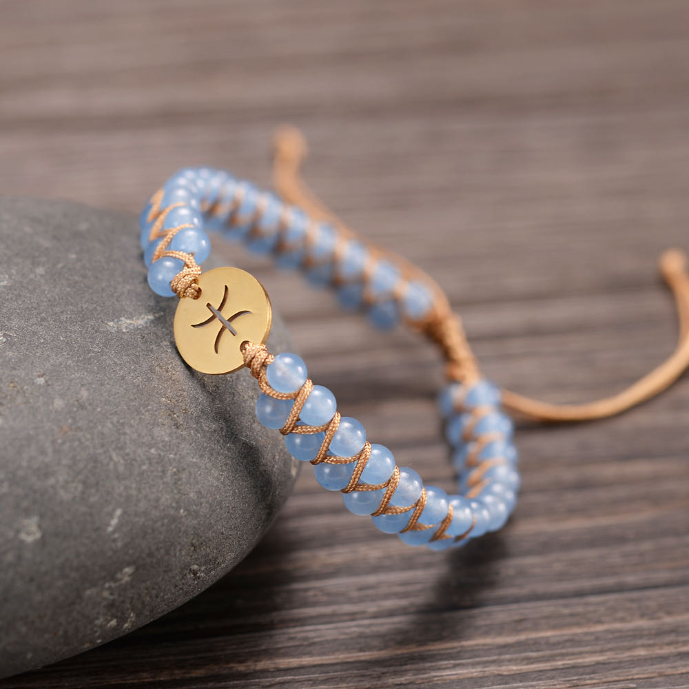 Pisces zodiac bracelet