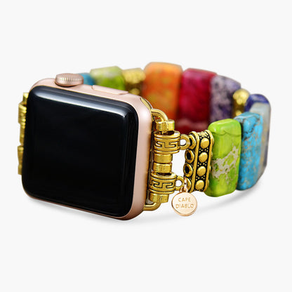 Bracelet de montre Apple extensible Chic Chakra