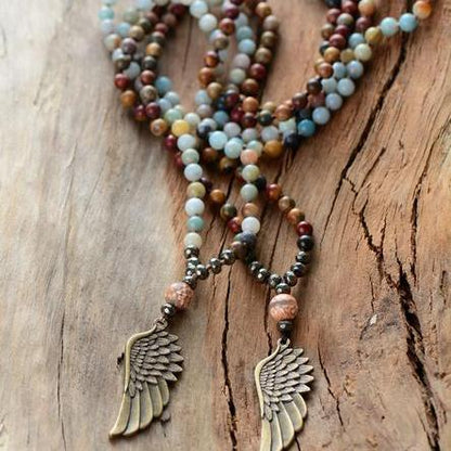 Angel wing necklace