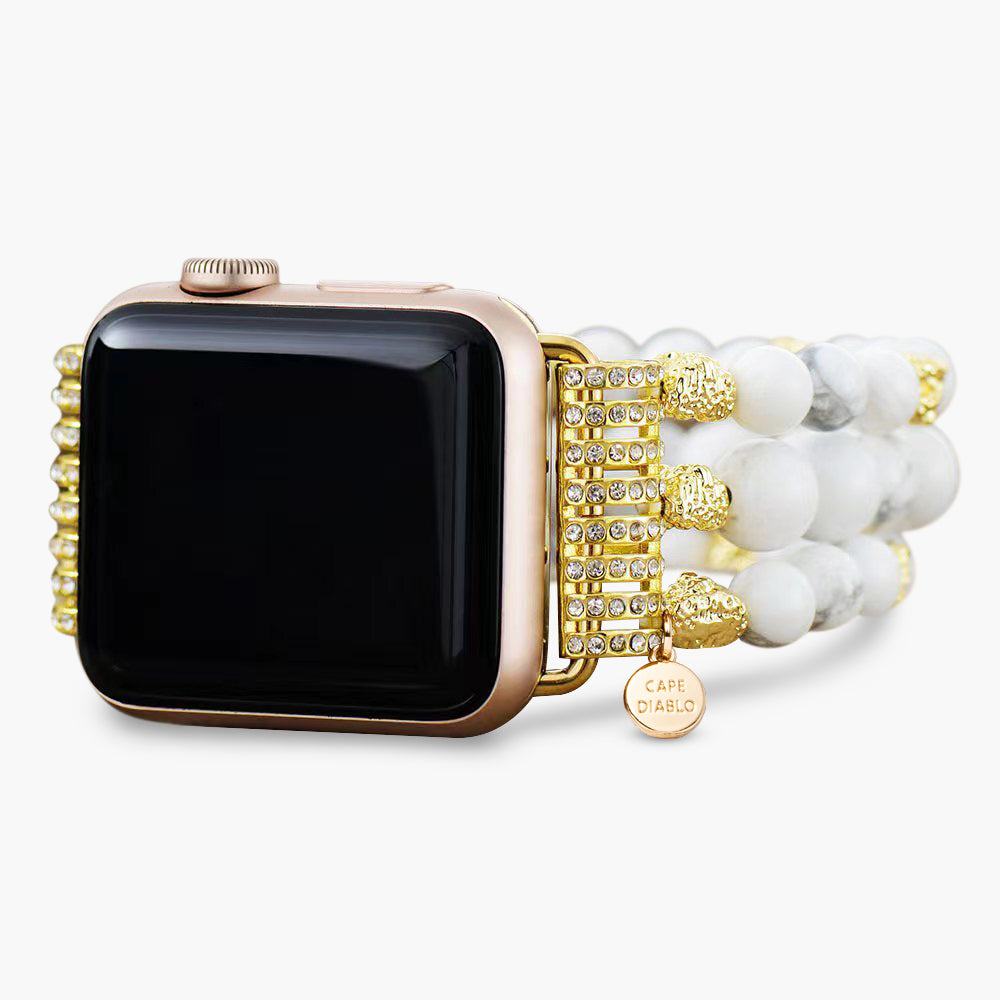 Howlite Spirit Stretch Apple Watch Band