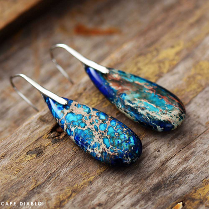 Intense Ocean Energy earrings