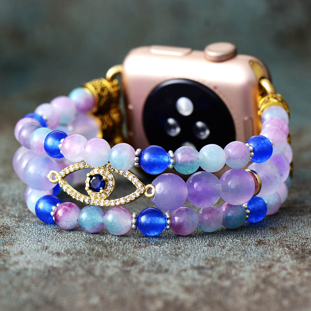 Pulsera Apple Watch Gauze Stretch Lavanda, pulsera Apple Watch