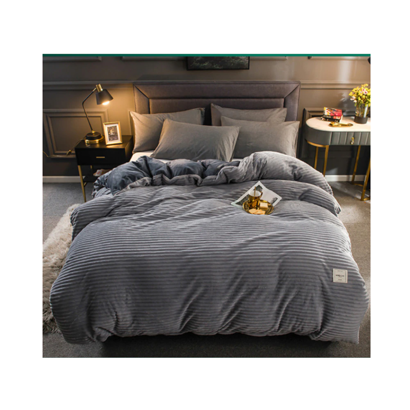 MTS™ Always sleep well | Large king size velvet duvet cover