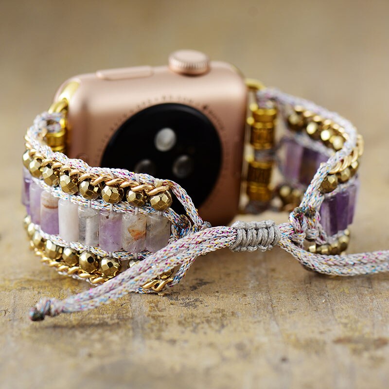 Majestic Amethyst Apple Watch Bracelet