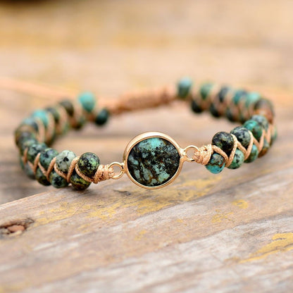 Galant African Turquoise Bracelet