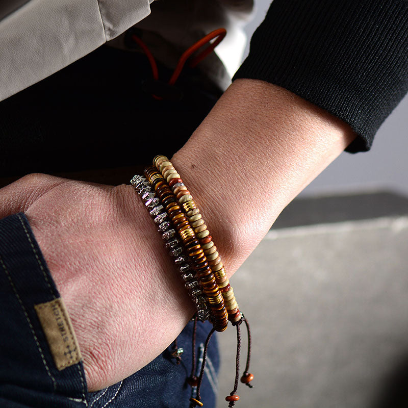 Couple's Protection Braided Bracelet