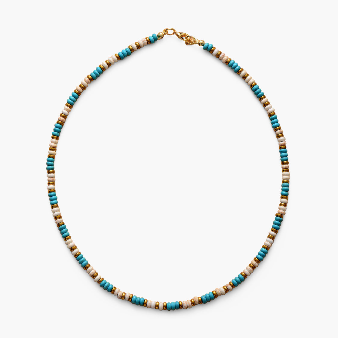 Collier ras de cou Harmony avec perles