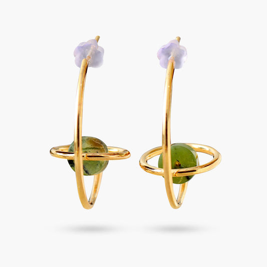 Jupiter Energy Hoop Earrings