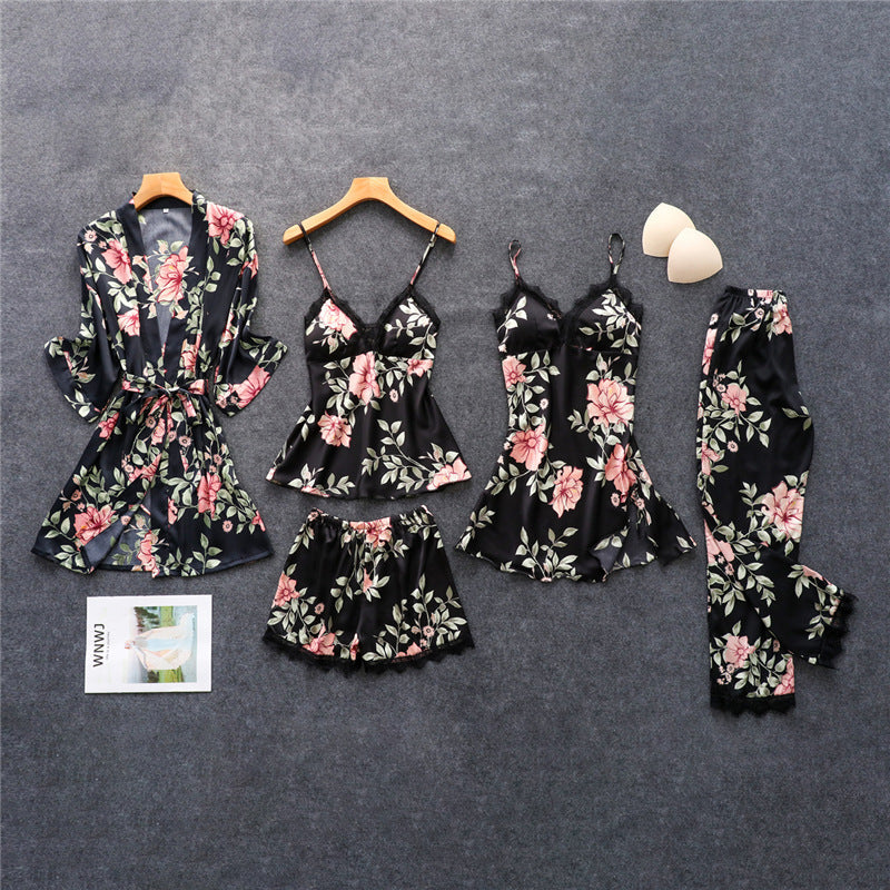 MTS™ Rose Pyjama Set | Köstliche und stilvolle Nachtwäsche aus einem wunderschönen Stoff!