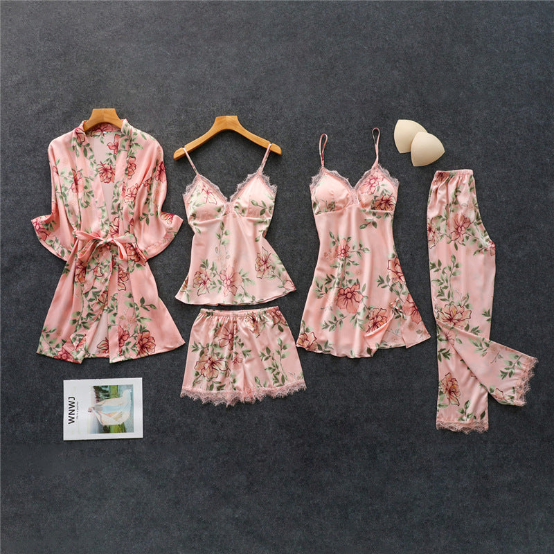 MTS™ Rose Pyjama Set | Köstliche und stilvolle Nachtwäsche aus einem wunderschönen Stoff!